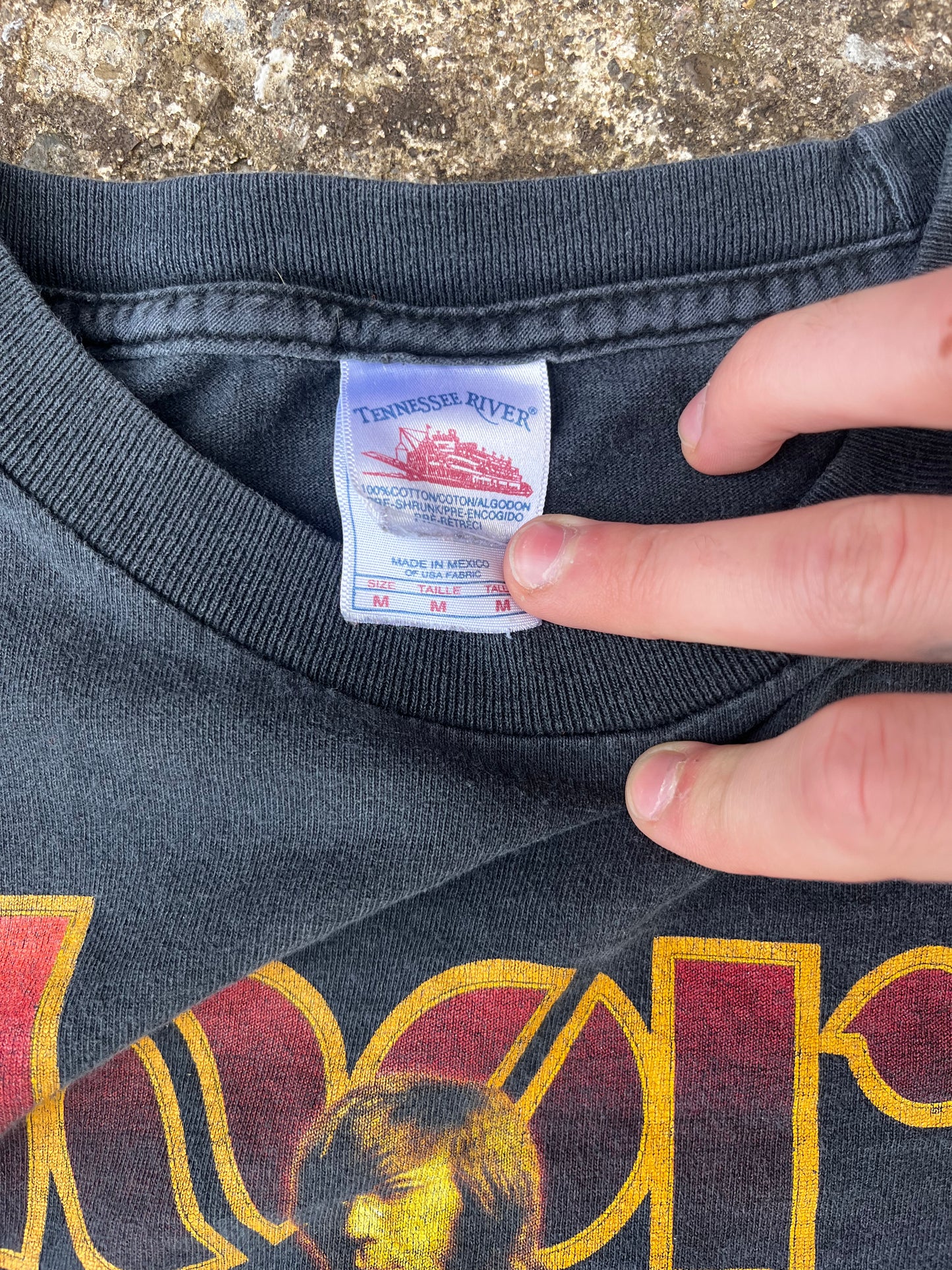 VINTAGE THE DOORS BAND TEE (M)