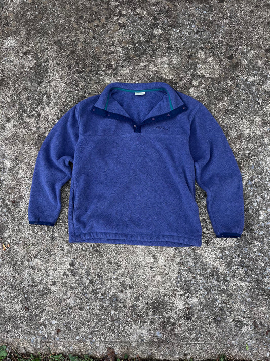 VINTAGE LL BEAN SCRIPT LOGO FLEECE (S)