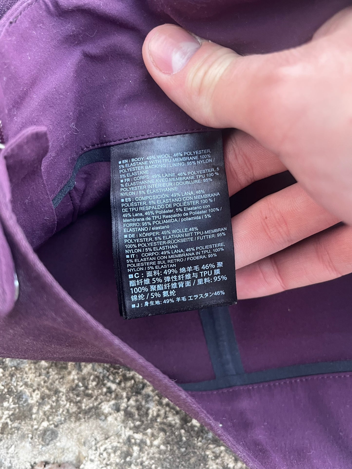 ARC'TERYX VEILANCE PLEATED PANTS (30)