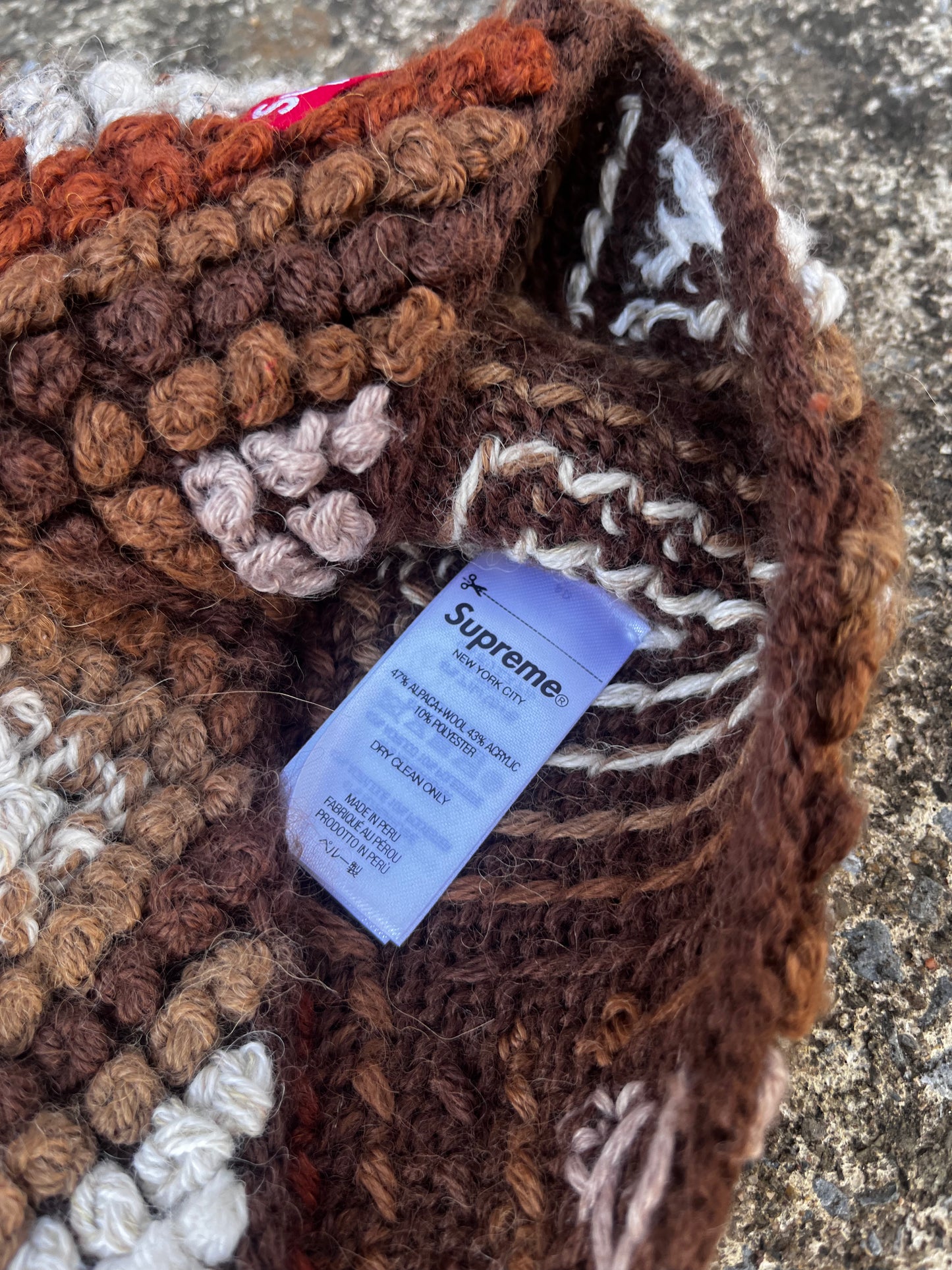 SUPREME BOX LOGO KNIT BEANIE