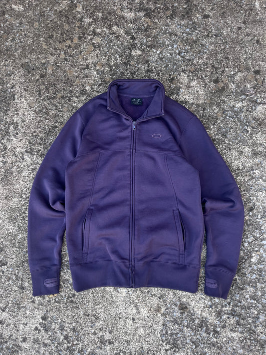 OAKLEY PURPLE ZIP-UP (S)