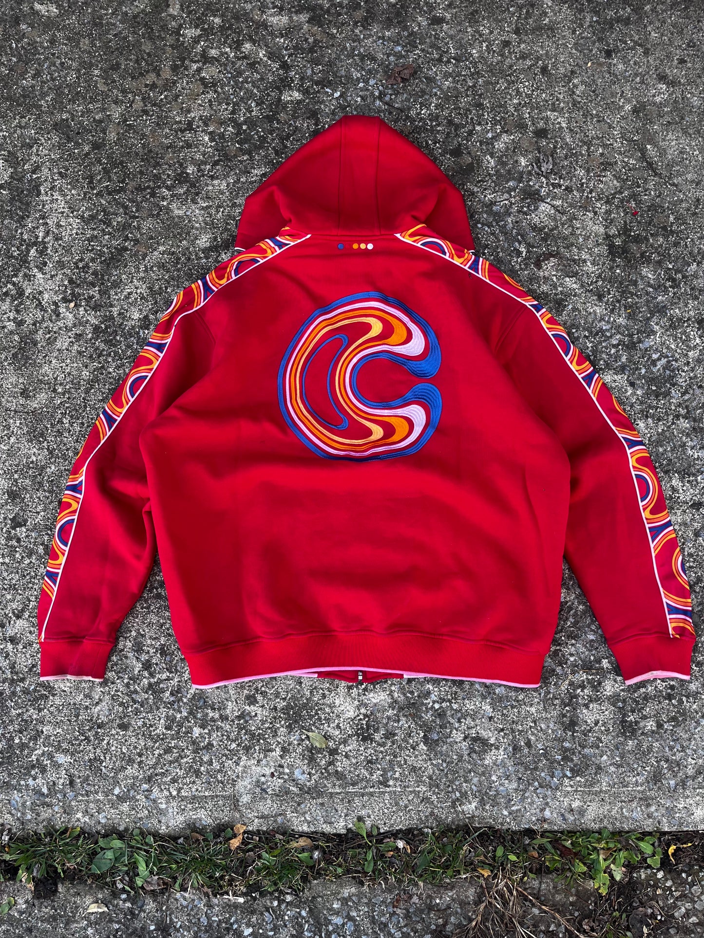 COOGI LINED ZIP UP HOODIE (XXL)