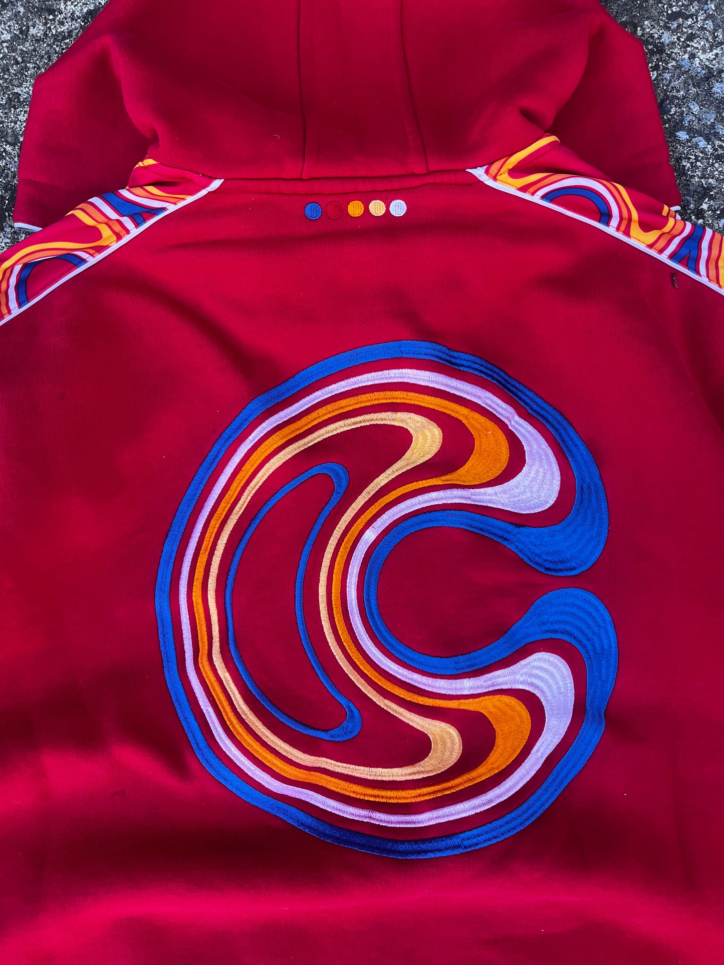 COOGI LINED ZIP UP HOODIE (XXL)
