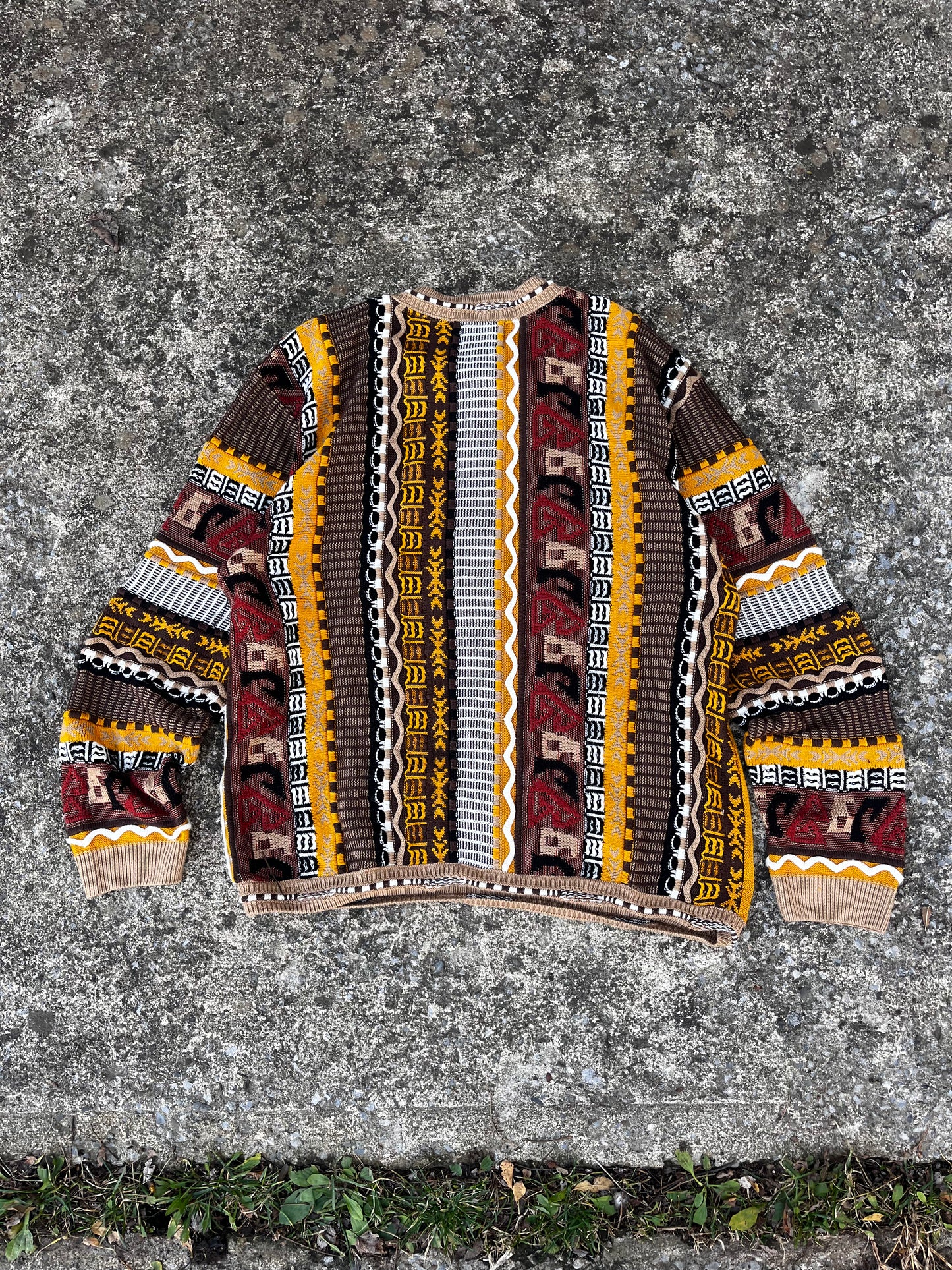 COOGI-STYLE KNIT SWEATER (XXL)