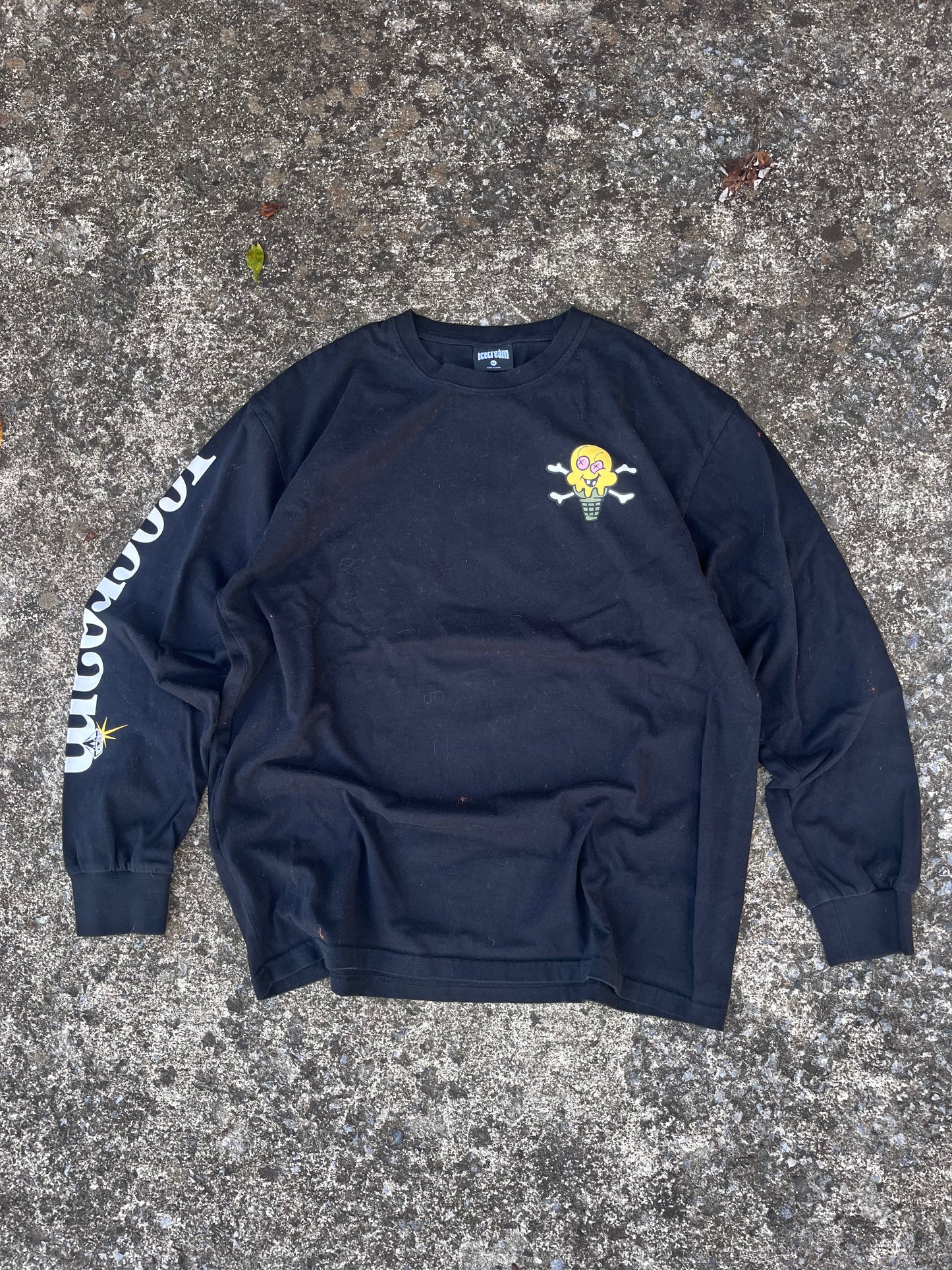 ICE CREAM LOGO LONGSLEEVE (XL)