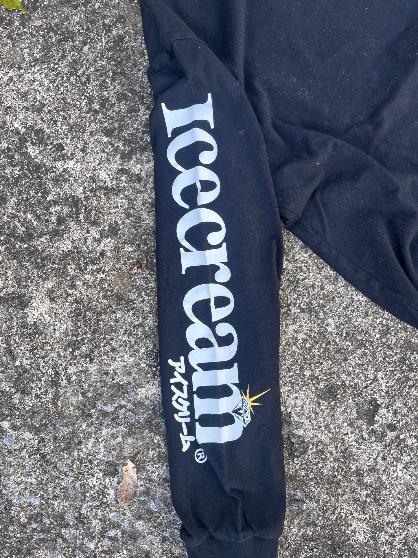 ICE CREAM LOGO LONGSLEEVE (XL)