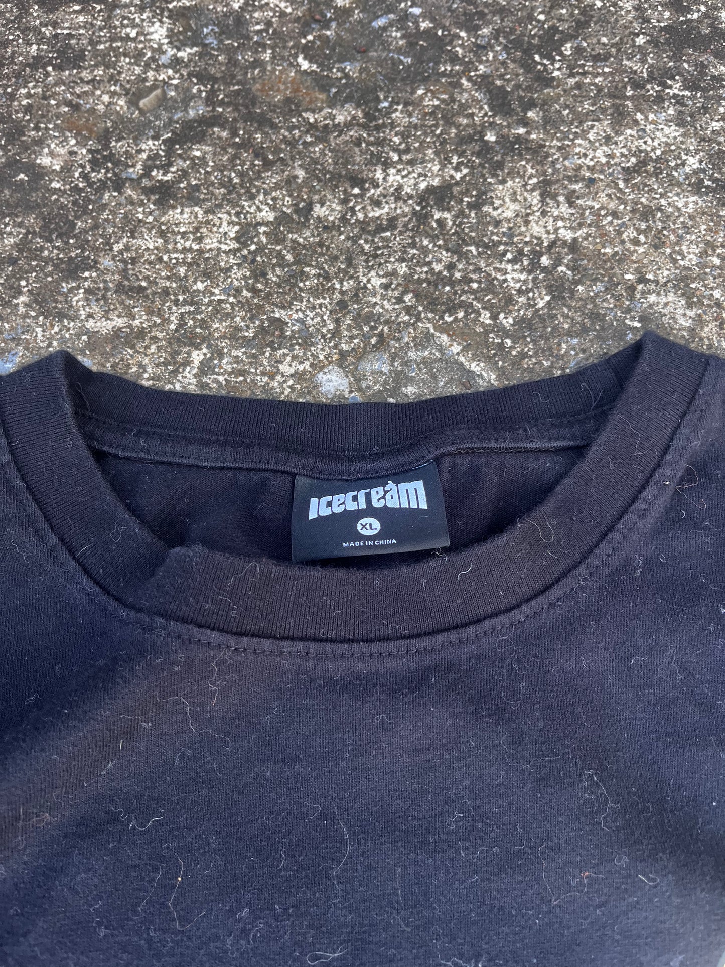 ICE CREAM LOGO LONGSLEEVE (XL)