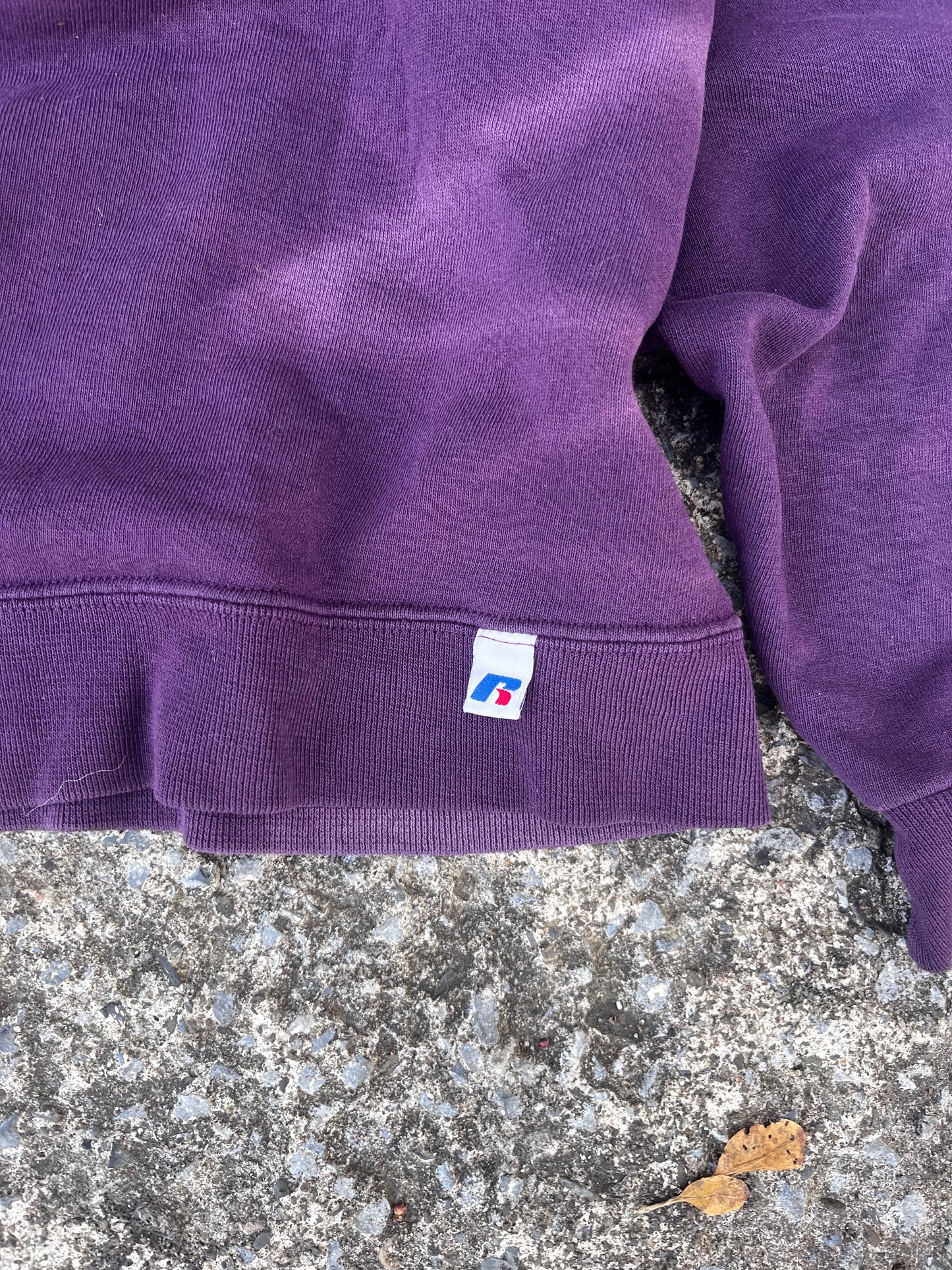 VINTAGE SUN-FADED RUSSELL CREWNECK (L)