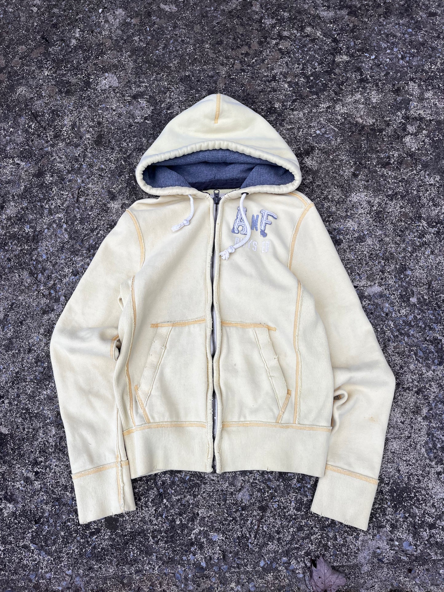 ABERCROMBIE & FITCH ZIP-UP HOODIE (M)