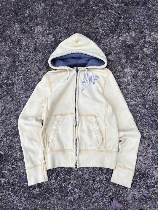ABERCROMBIE & FITCH ZIP-UP HOODIE (M)
