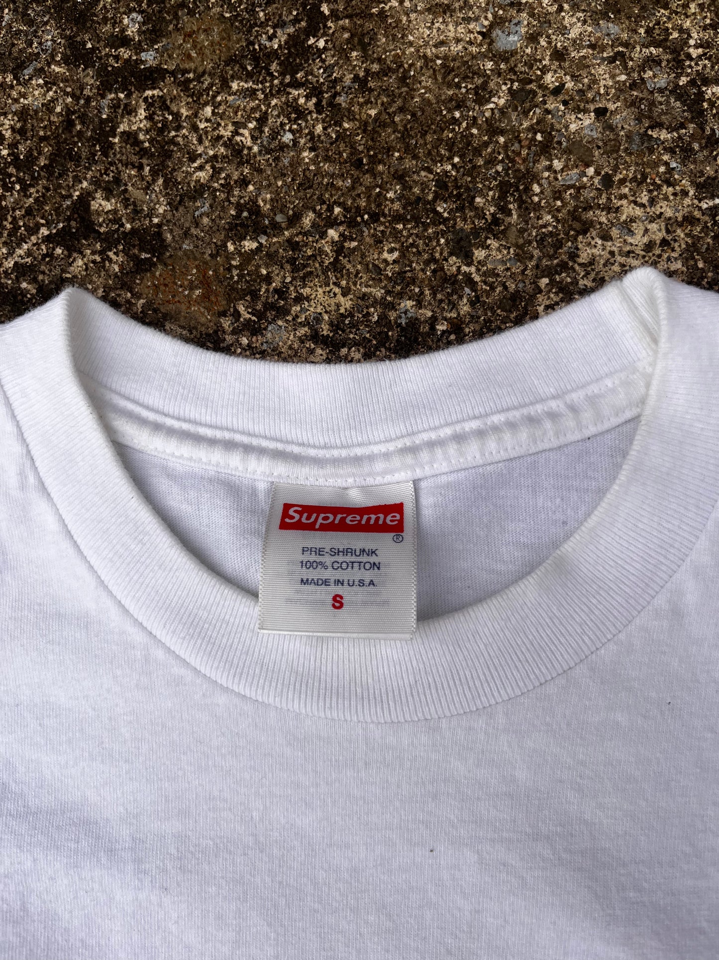 SUPREME CAMO BOX LOGO TEE (S)