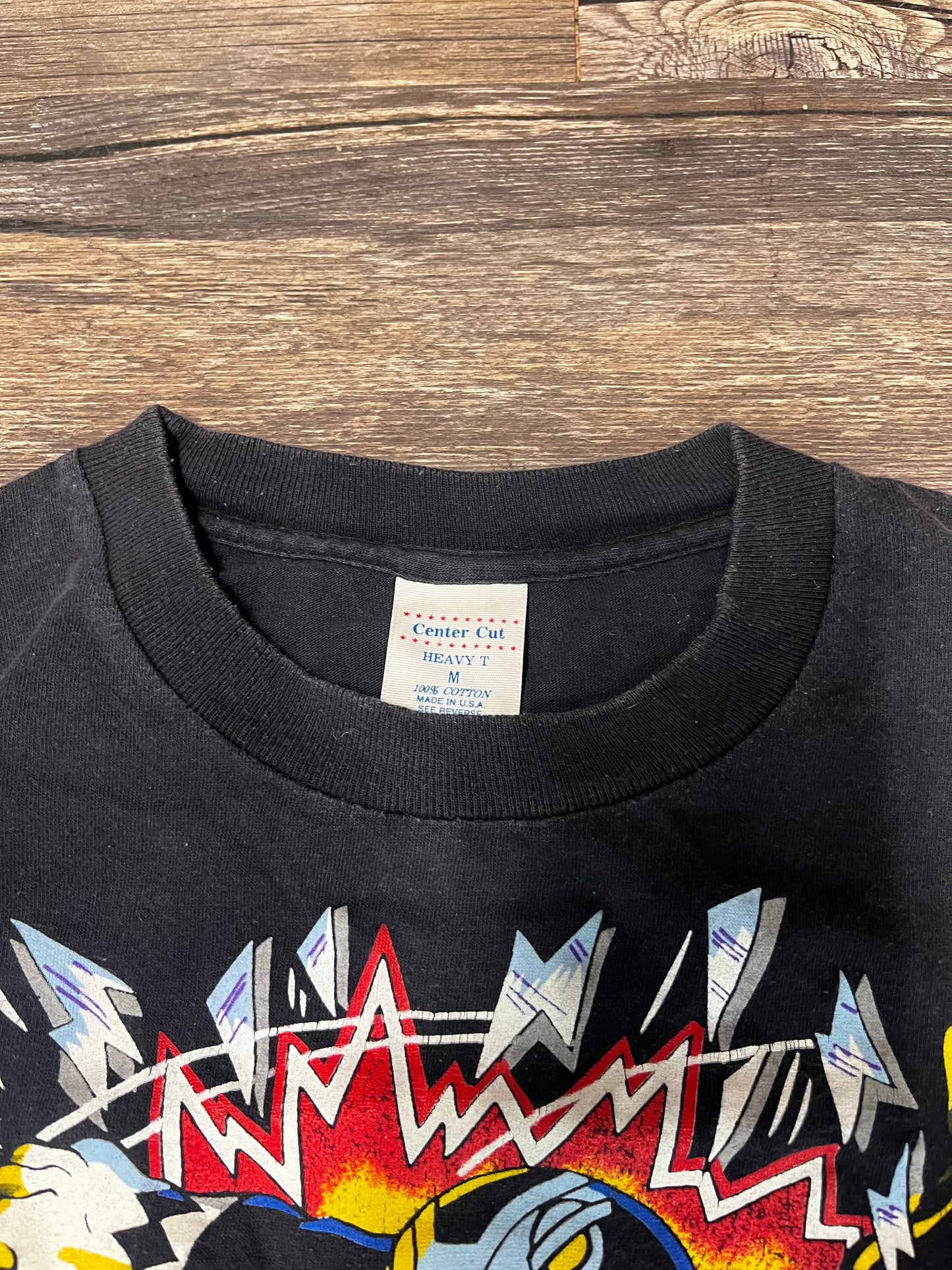 VINTAGE MIGHTY MORPHIN POWER RANGERS TEE (M)