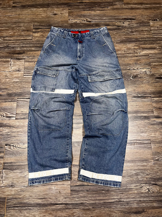 MARITHE FRANCOIS GIRBAUD STRAP DENIM (36)