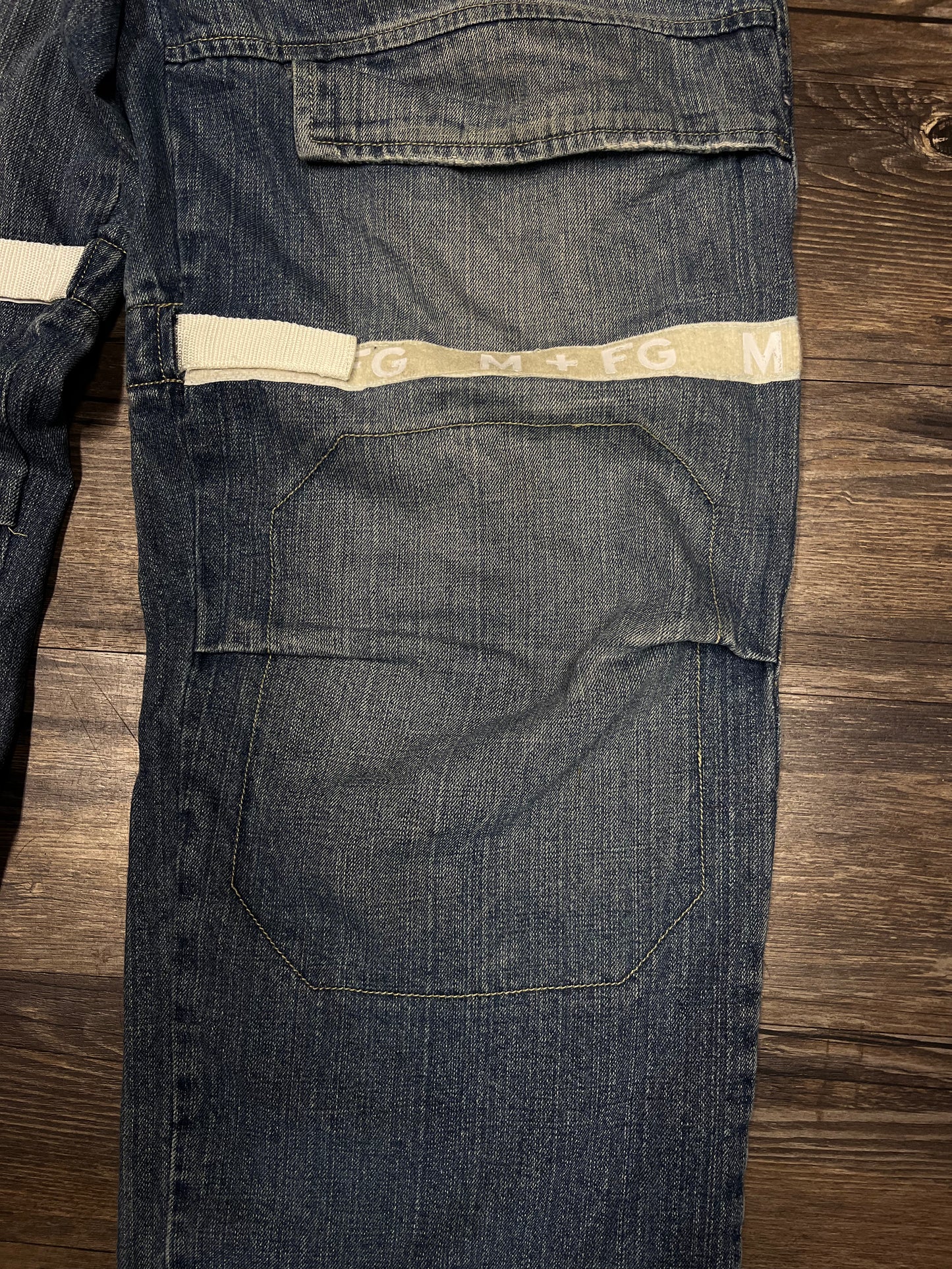 MARITHE FRANCOIS GIRBAUD STRAP DENIM (36)