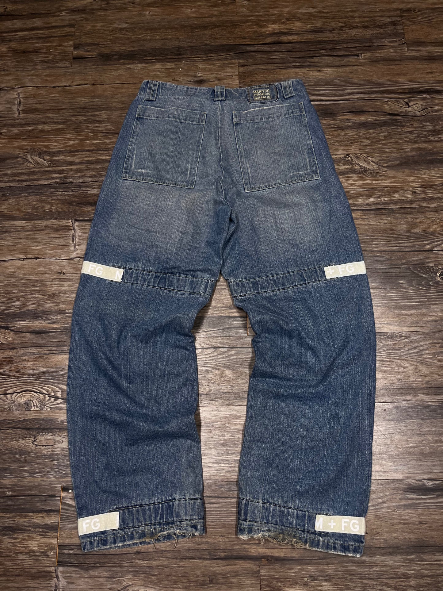 MARITHE FRANCOIS GIRBAUD STRAP DENIM (36)