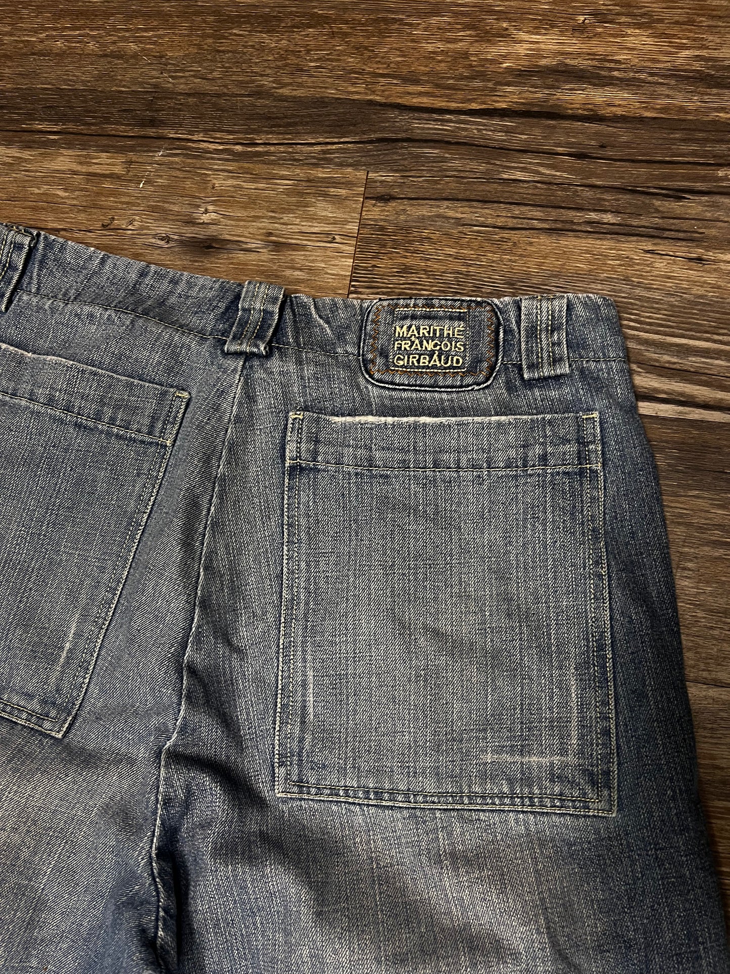 MARITHE FRANCOIS GIRBAUD STRAP DENIM (36)