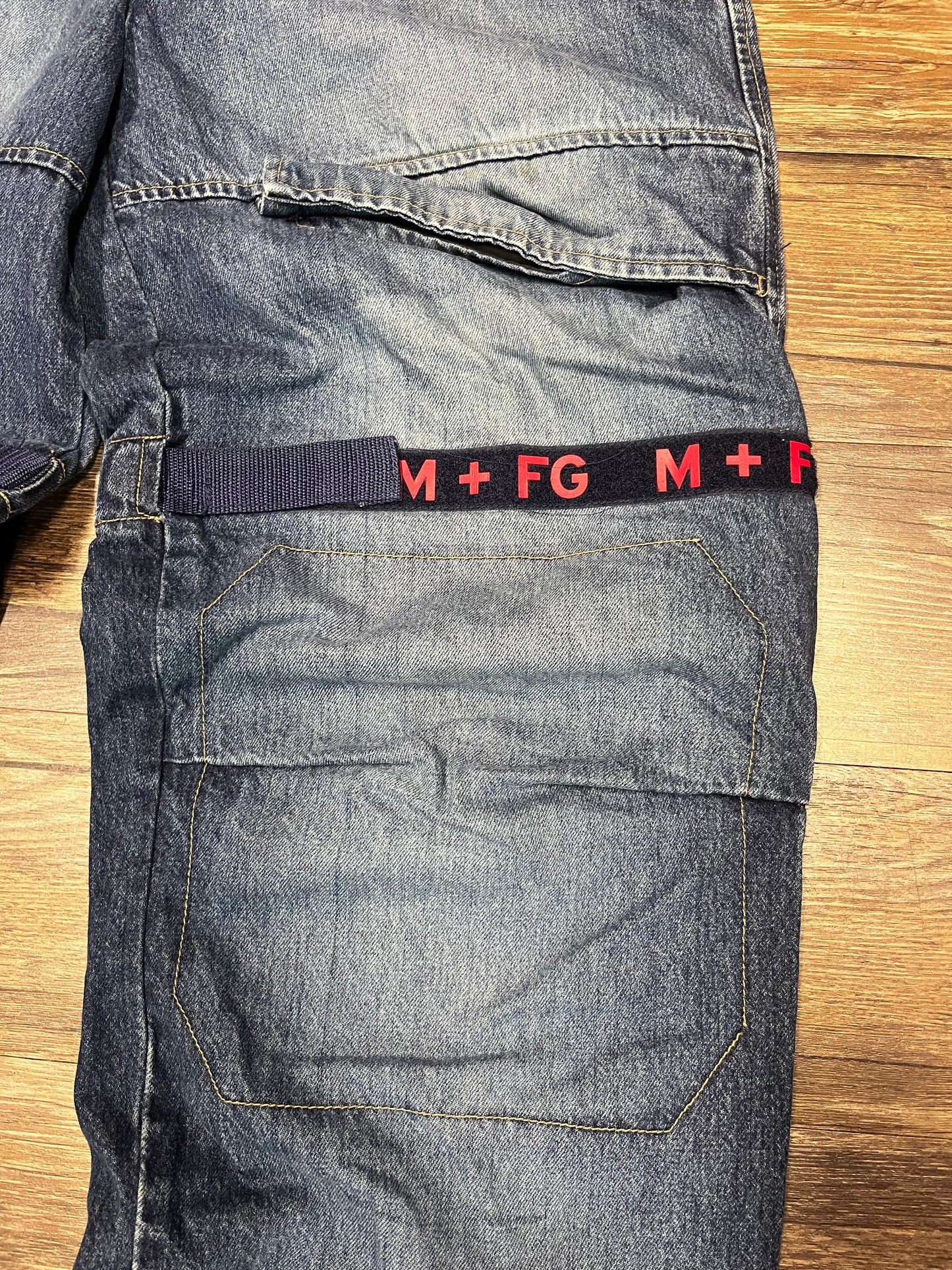 MARITHE FRANCOIS GIRBAUD STRAP DENIM (36)