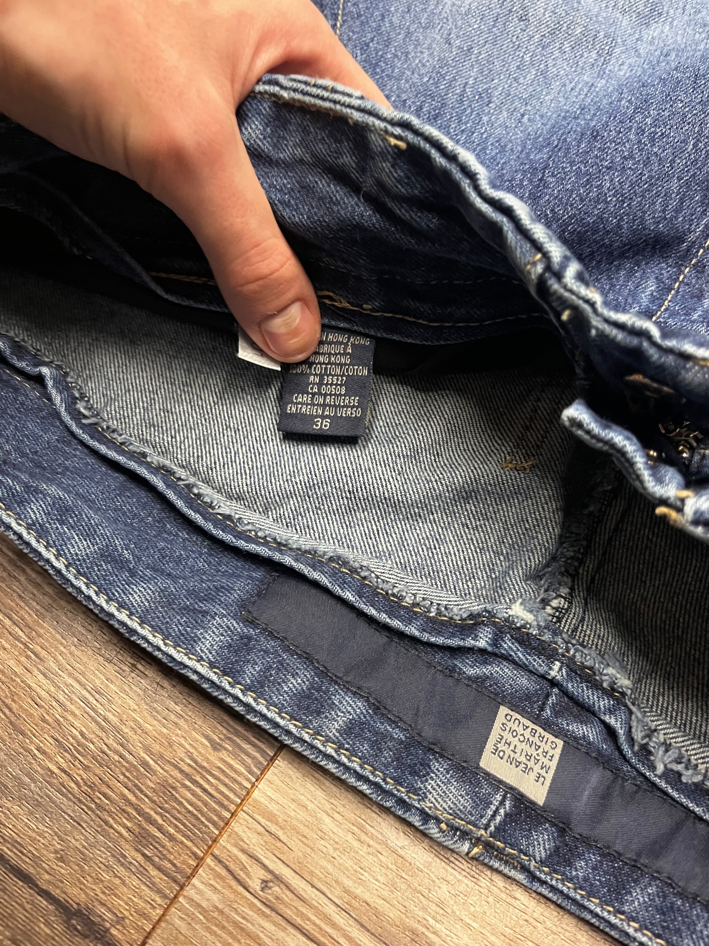 MARITHE FRANCOIS GIRBAUD STRAP DENIM (36)