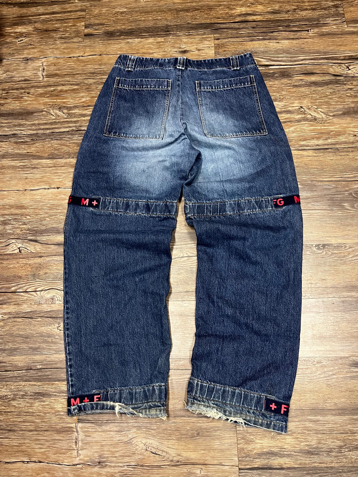 MARITHE FRANCOIS GIRBAUD STRAP DENIM (36)