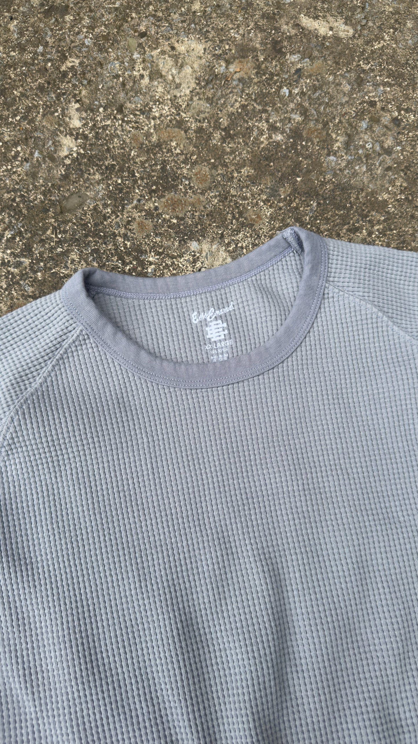 ERIC EMANUEL GRAY THERMAL TEE (XLARGE)