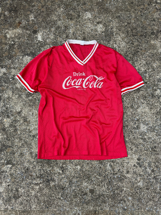TRUE VINTAGE COCA COLA JERSEY (LARGE)