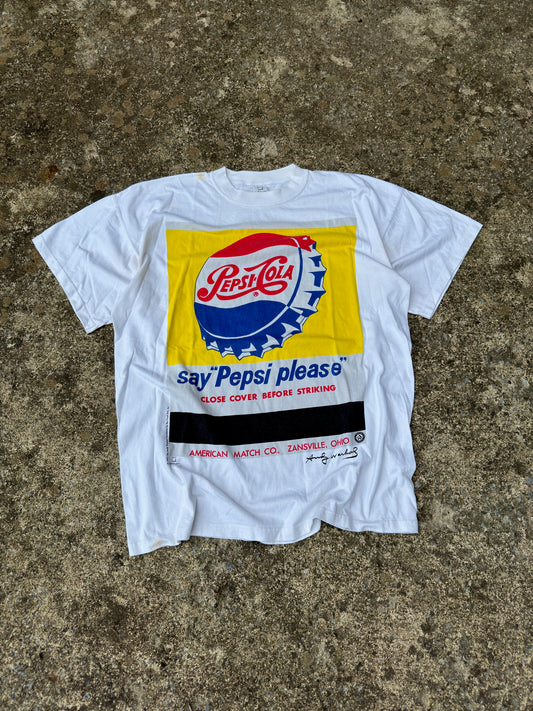 VINTAGE ANDY WARHOL PEPSI TEE (XLARGE)