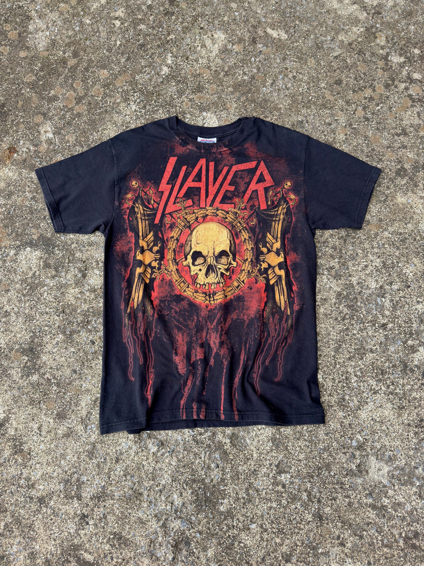 VINTAGE SLAYER AOP TEE (SMALL)