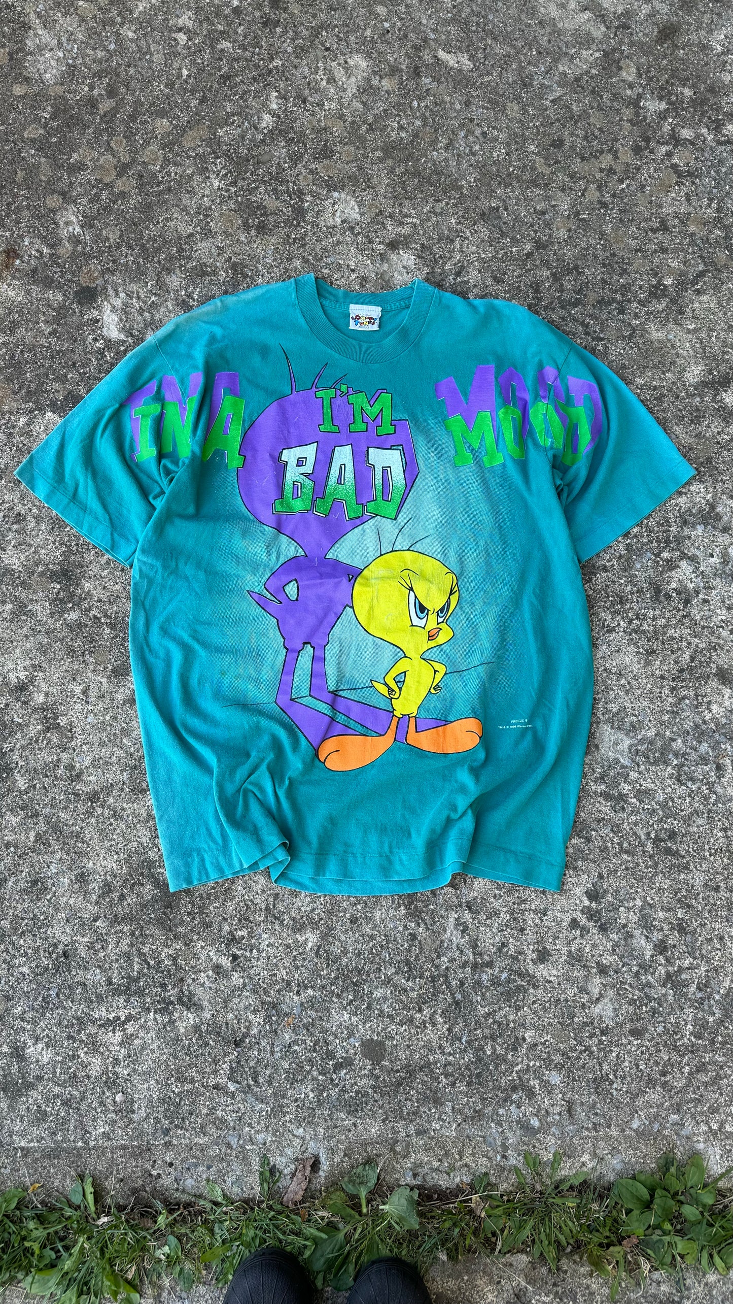 VINTAGE BIG LOGO TWEETY BIRD (L)