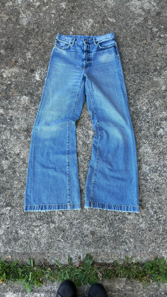 ACNE STUDIOS LIGHTWASH FLARE JEANS (29)