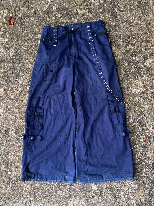 TRIPP NYC CHAIN STRAP RAVE PANTS (LARGE)