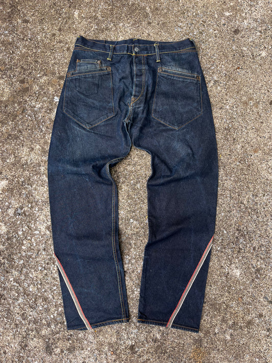 EVISU BACKSTRIPE SELVEDGE DENIM (36)