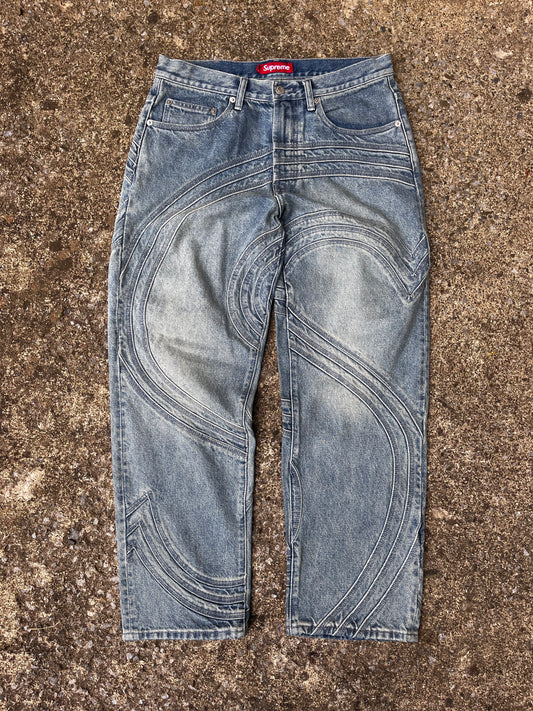 SUPREME 2024 'S' JEANS (30)